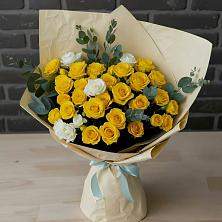 Букет цветов из:  Розы в Поселке имени Дзержинского
