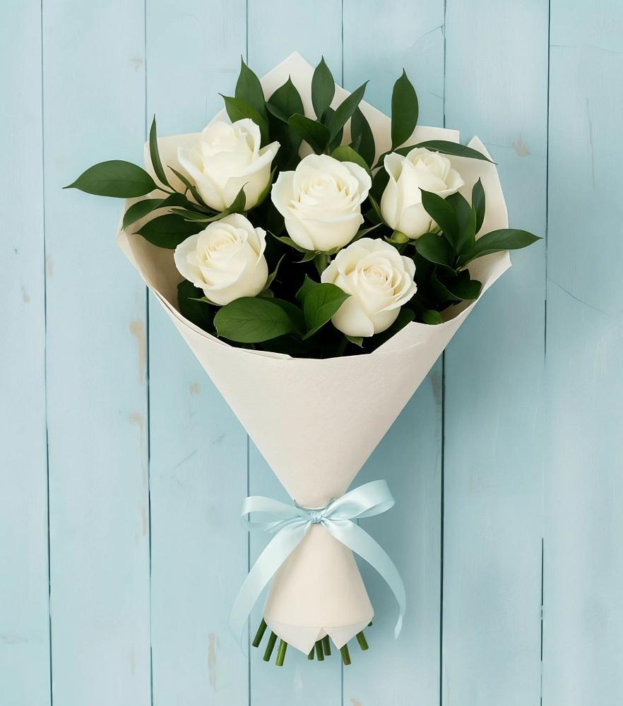 Букет цветов из: Розы в Поселке имени Дзержинского