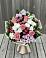 Букет цветов из: Альстромерии, Гвоздики, Розы и Хризантемы в Поселке имени Дзержинского