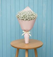 Букет цветов из:  Гипсофила в Поселке имени Дзержинского