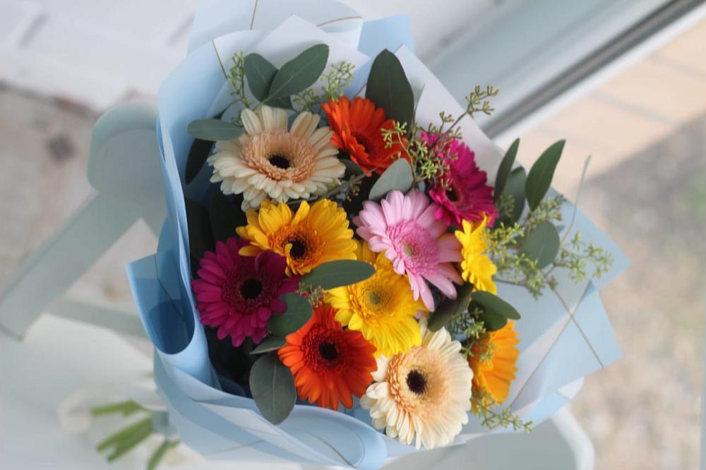 Букет цветов из: Герберы в Поселке имени Дзержинского