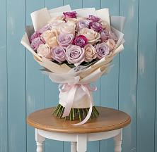 Букет цветов из:  Розы в Поселке имени Дзержинского