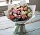 Букет цветов из: Розы, Лизиантусы и Гвоздики в Поселке имени Дзержинского