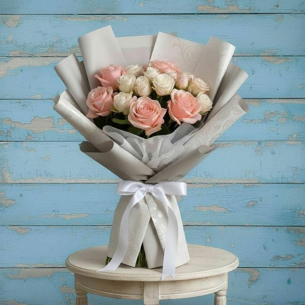 Букет цветов из: Розы в Поселке имени Дзержинского