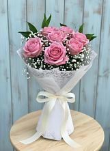 Букет цветов из:  Розы в Поселке имени Дзержинского