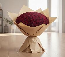 Букет 101 Красная роза в Поселке имени Дзержинского