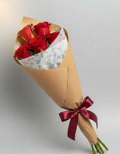 Букет цветов из:  Розы в Поселке имени Дзержинского