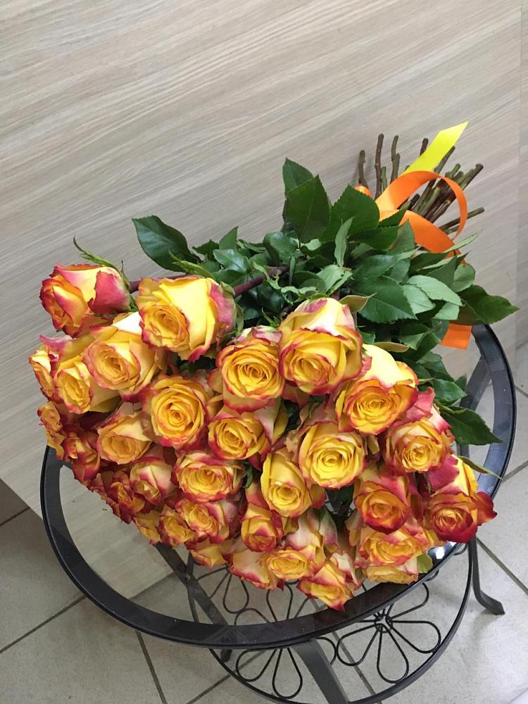 Букет Желтые розы в Поселке имени Дзержинского