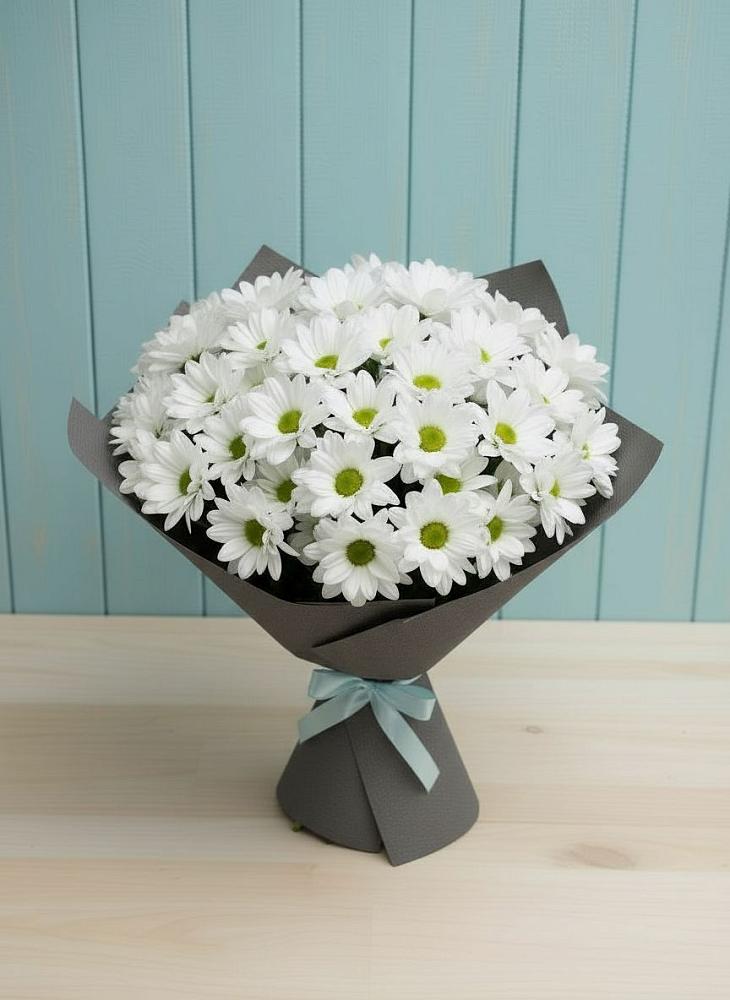 Букет цветов из: Хризантемы в Поселке имени Дзержинского