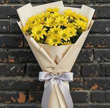 Букет цветов из:  Хризантемы в Поселке имени Дзержинского