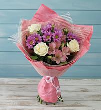 Букет цветов из:  Герберы в Поселке имени Дзержинского