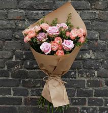 Букет цветов из:  Розы в Поселке имени Дзержинского