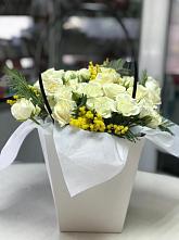 Цветочная композиция из Розы  в Поселке имени Дзержинского