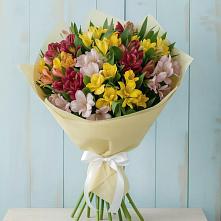 Букет цветов из:  Альстромерии в Поселке имени Дзержинского