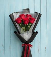Букет цветов из:  Розы в Поселке имени Дзержинского