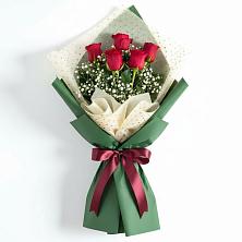 Букет цветов из:  Розы в Поселке имени Дзержинского