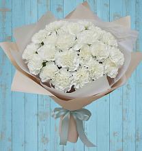 Букет цветов из:  Гвоздики в Поселке имени Дзержинского