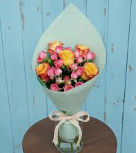 Букет цветов из:  Розы в Поселке имени Дзержинского