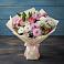 Букет цветов из: Хризантемы, Альстромерии и Розы в Поселке имени Дзержинского